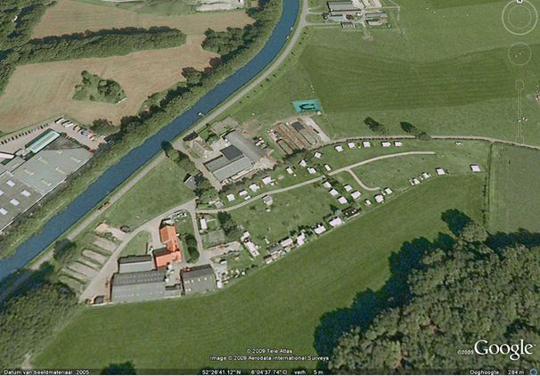 Luchtfoto Camping Het Klooster